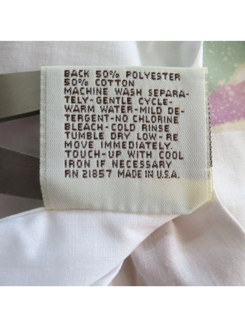 Vintage Croscill Sedona Bed Skirt Size Full 13.5